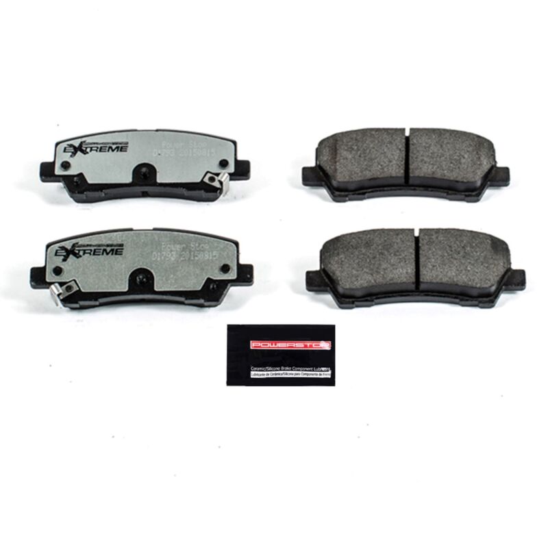 PowerStop Power Stop 15-19 Ford Mustang Rear Z26 Extreme Street Brake Pads w/Hardware