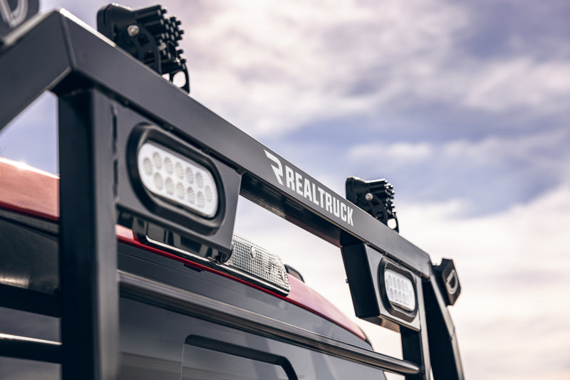 BackRack 08-24 Chevrolet Silverado / 04-24 Ford F-150 SRL Rack Lighted Shortened Frame ONLY Req. HW