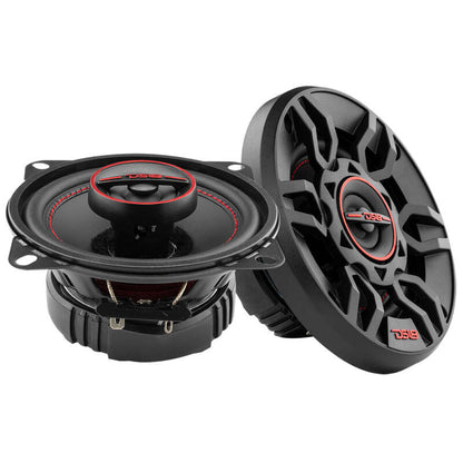 DS18 4in 40 Watts RMS 4 ohm 2-Way Coaxial Speaker System Universal Fit