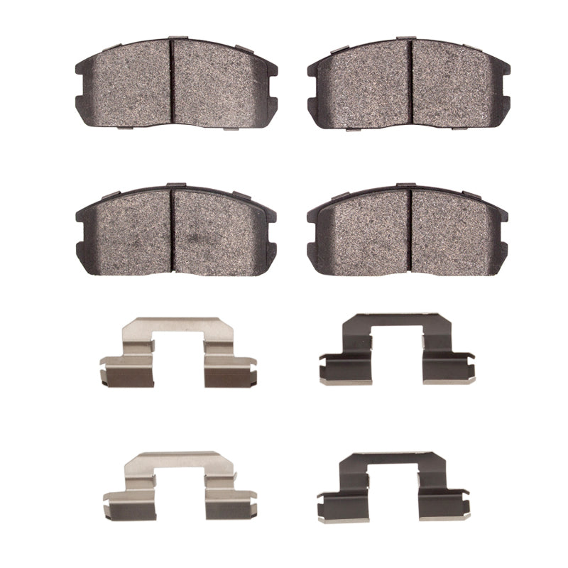 R1 Concepts R1 85-90 Dodge Colt Front Optimum OE Pads & Hardware Kit