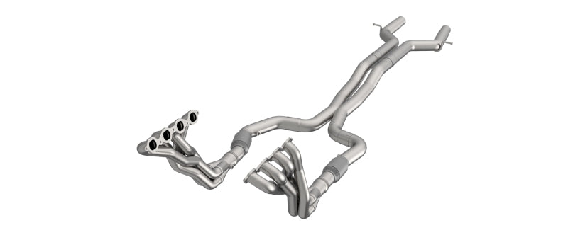 Kooks Headers Kooks 2022 Cadillac CT5V 2in x 3in SS Longtube Headers and Green Catted SS X-Pipe