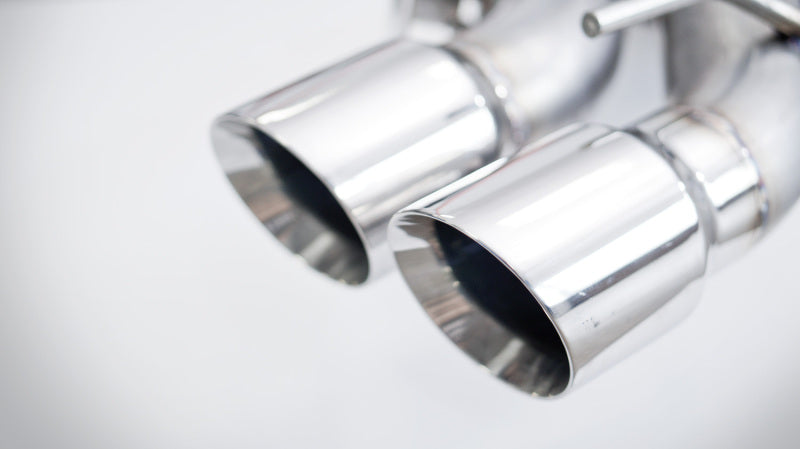 Stainless Works 2016-18 Cadillac CTS-V Sedan Axle Back System Dual-Mode Turbo Mufflers 4in Tips