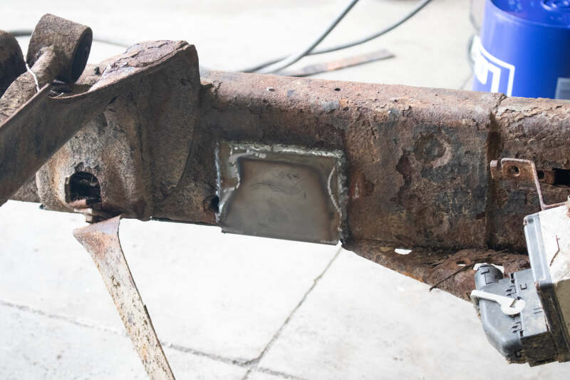 RustBuster Rust Buster 02-09 Chevy Trailblazer / GMC Envoy Center Frame Section - Left