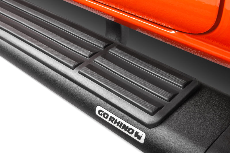 Go Rhino 6in OE Xtreme SideSteps - Tex Blk - 80in