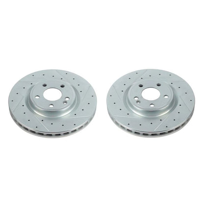 PowerStop Power Stop 17-19 Infiniti QX30 Front Evolution Drilled & Slotted Rotors - Pair