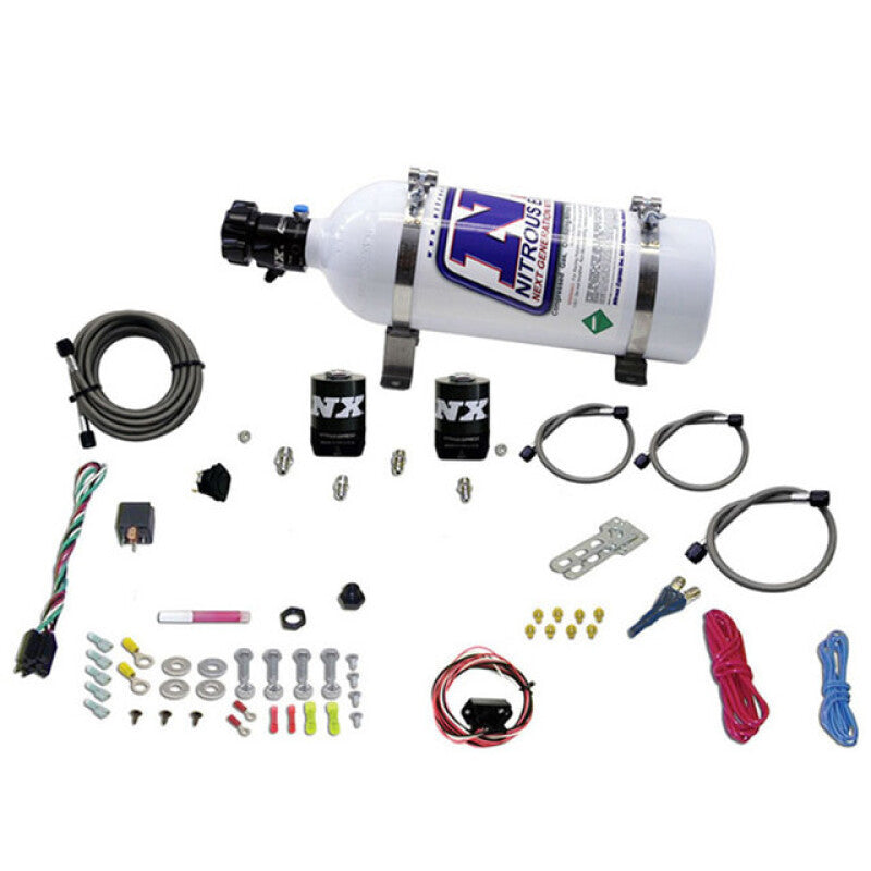 Nitrous Express 10-15 Chevrolet Camaro (5th Gen) Single Nozzle Nitrous Kit (35-150HP) w/5lb Bottle