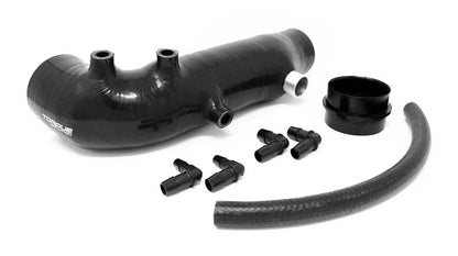 Torque Solution Turbo Inlet Hose Black: 02-07 Subaru WRX / 04-18 STI / 05-09 Legacy GT / 04-13 FTX
