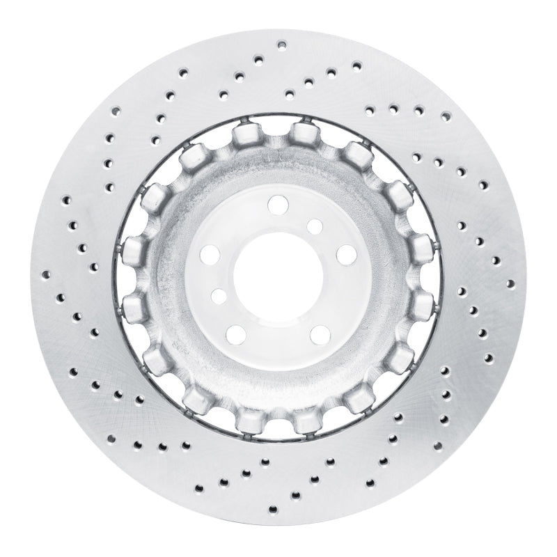 DFC 12-19 BMW M6 Right Rear Drilled Hi-Carbon Alloy Geomet Coated Rotor
