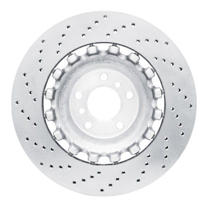 DFC 12-19 BMW M6 Right Rear Drilled Hi-Carbon Alloy Geomet Coated Rotor