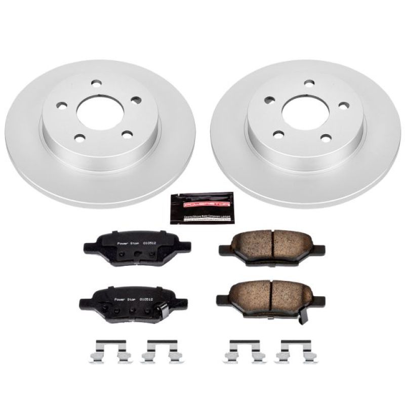 PowerStop Power Stop 05-08 Chevrolet Cobalt Rear Z17 Evolution Geomet Coated Brake Kit