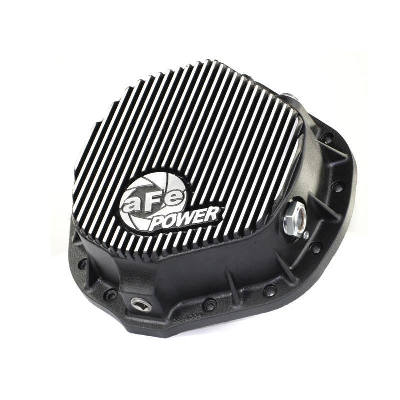 AFE Rear Differential Cover (Black Machined; Pro Series); Dodge/RAM 94-14 Corporate 9.25 (12-Bolt)