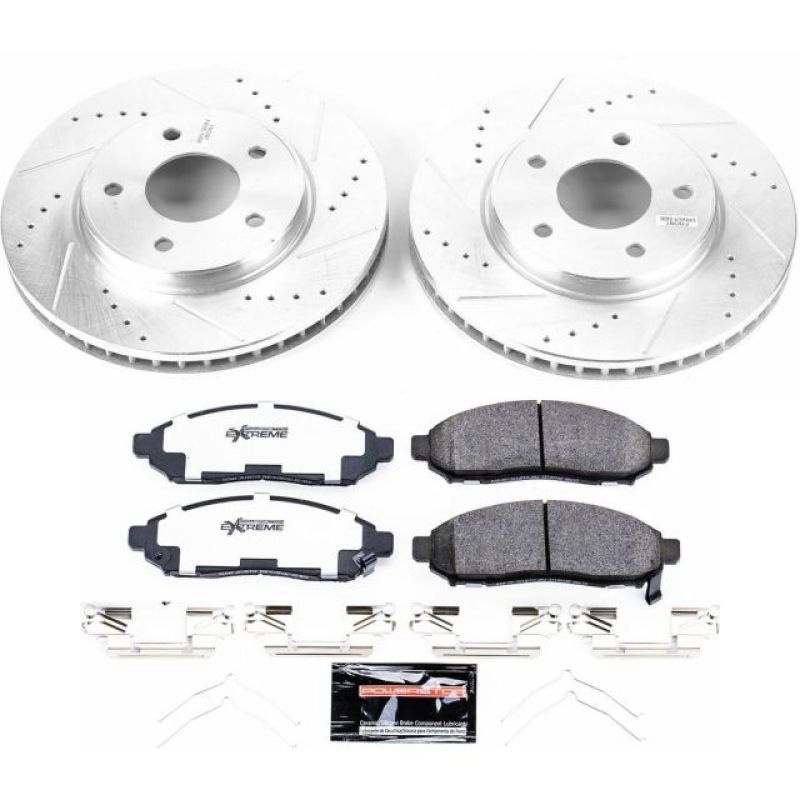 PowerStop Power Stop 15-17 Chevrolet City Express Front Z36 Truck & Tow Brake Kit