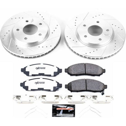 PowerStop Power Stop 15-17 Chevrolet City Express Front Z36 Truck & Tow Brake Kit