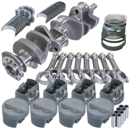 Eagle Chevy LT1350 1Pc 3.480in Crank 6.000in I-Beam Rods -5cc 4.000in Pistons Rotating Assembly