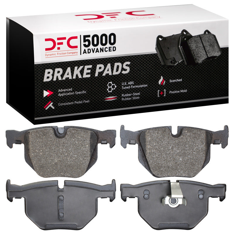 DFC 04-10 BMW 530i Rear 5000 Advanced Low Metallic Brake Pads