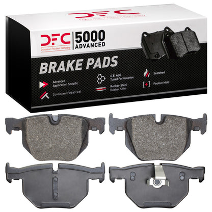DFC 04-10 BMW 530i Rear 5000 Advanced Low Metallic Brake Pads