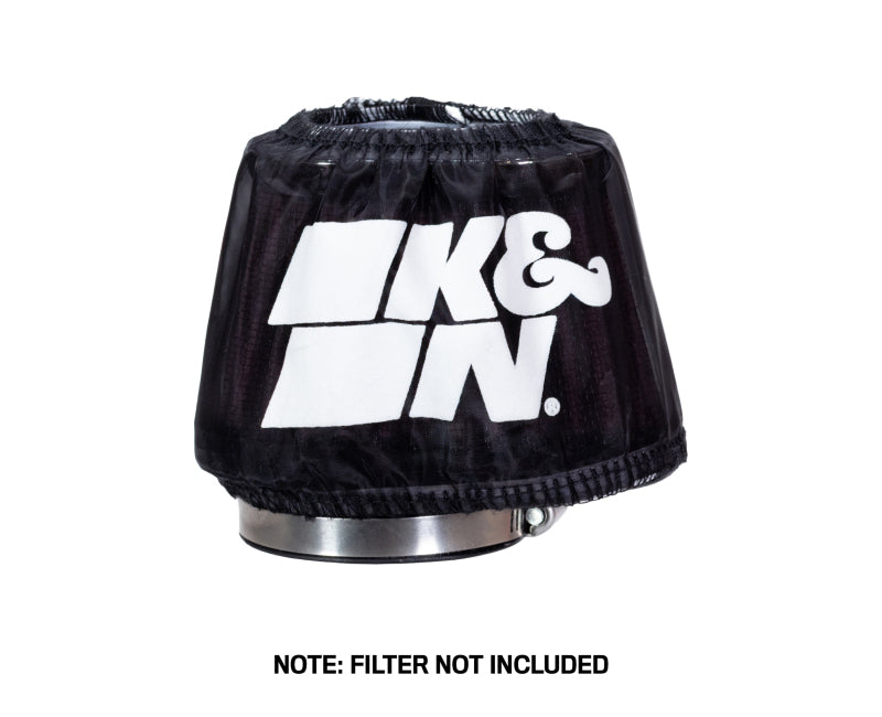 K&N Engineering K&N Drycharger Air Filter Wrap - Oval Straight - Black