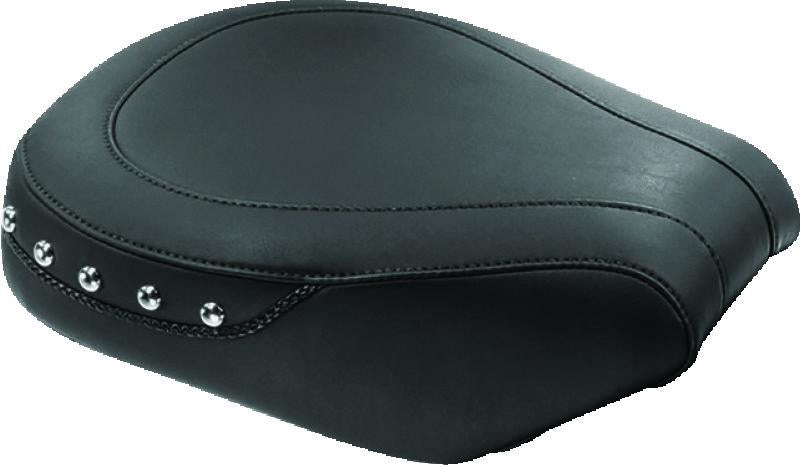 Mustang Motorcycle Mustang 18-21 Harley Street Bob Tripper Fastback 1PC Seat Chevron - Black