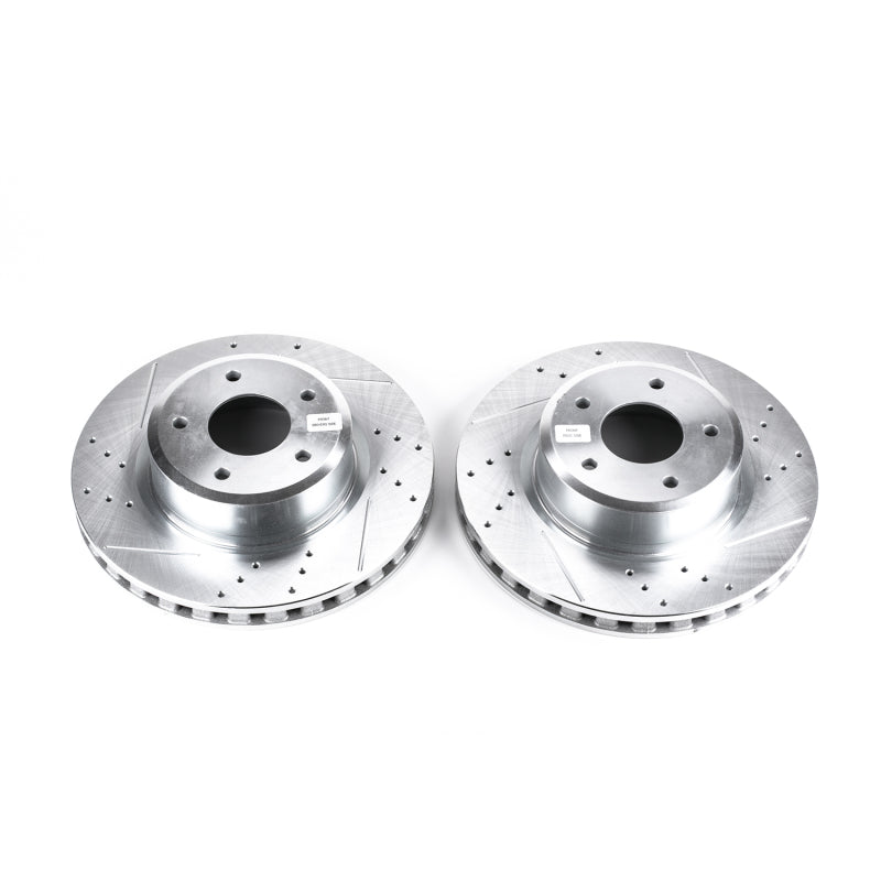 PowerStop Power Stop 05-06 Pontiac GTO Front Evolution Drilled & Slotted Rotors - Pair
