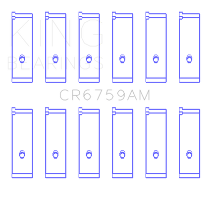 King Engine Bearings Honda C32A / C35A Connecting Rod Bearing Set