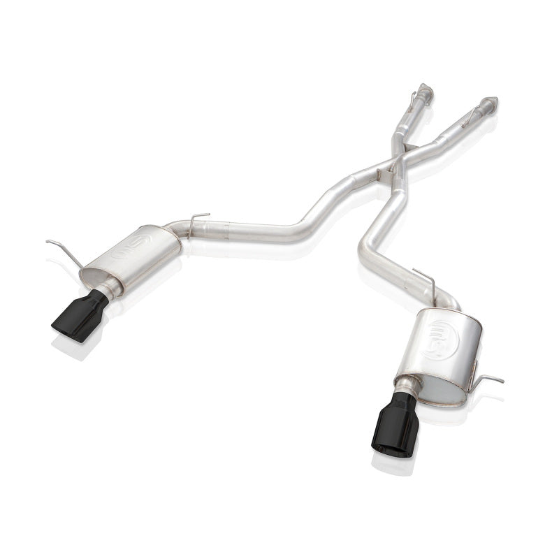 Stainless Works 18-19 Dodge Durango 6.4L Legend Catback Exhaust w/ Black Tips