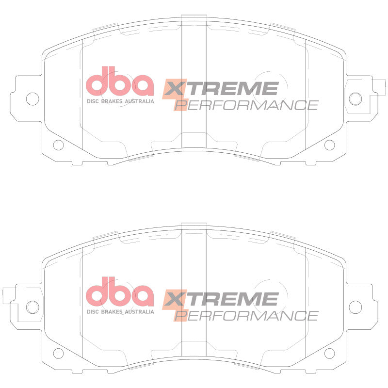 DBA 2018+ Subaru Impreza FB / 2018+ Forester FB20/FB25 Xtreme Performance Brake Pads