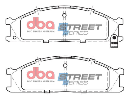 DBA 98-04 Nissan Frontier 4 Cyl RWD Street Series Front Brake Pads