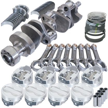 Eagle Chevy LT1350 1Pc 3.750in Crank 6.000in I-Beam Rods -18cc 4.030in Pistons Rotating Assembly