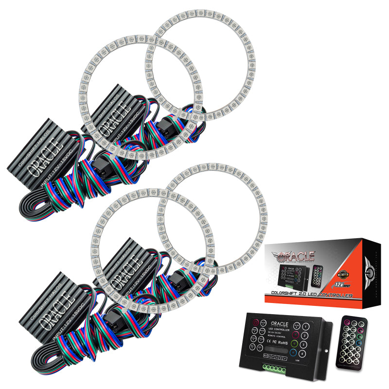 ORACLE Lighting Oracle Maserati GranTurismo 07-14 Halo Kit - ColorSHIFT w/ 2.0 Controller