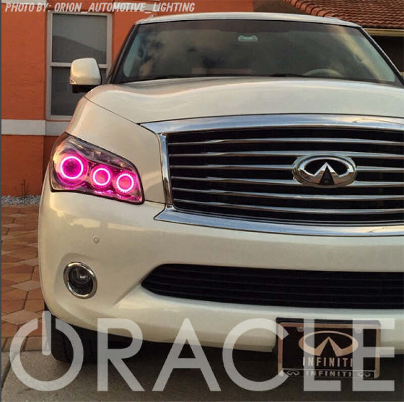 ORACLE Lighting Oracle Infiniti QX56 11-13 Halo Kit - ColorSHIFT w/ Simple Controller