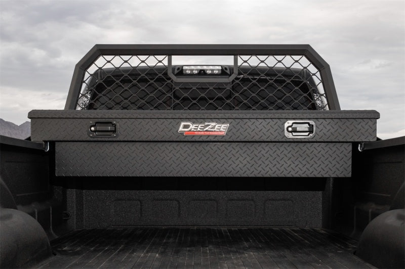 Dee Zee Universal Tool Box - Red Crossover - Single Lid Black BT (Txt Blk)