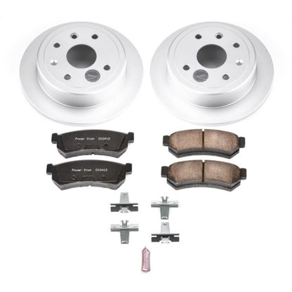 PowerStop Power Stop 07-08 Suzuki Forenza Rear Z17 Evolution Geomet Coated Brake Kit