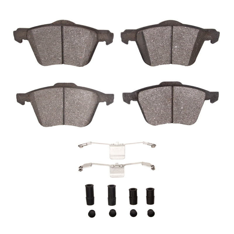 DFC 03-09 Volvo XC90/S60 Front 5000 Advanced Low Metallic Brake Pads and Hardware Kit