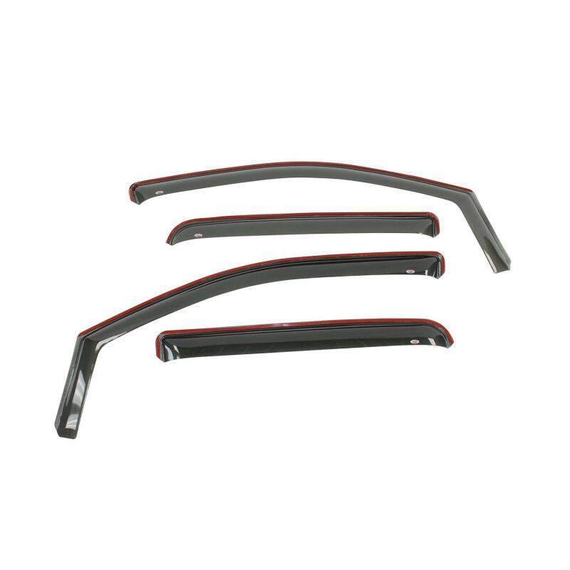 Westin 2010-2018 Toyota 4Runner In-Channel Wind Deflector 4pc - Smoke