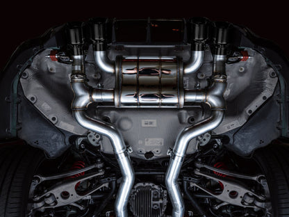 AWE Tuning SwitchPath Cat-Back Exhaust for BMW G8X M3/M4 - Diamond Black Tips