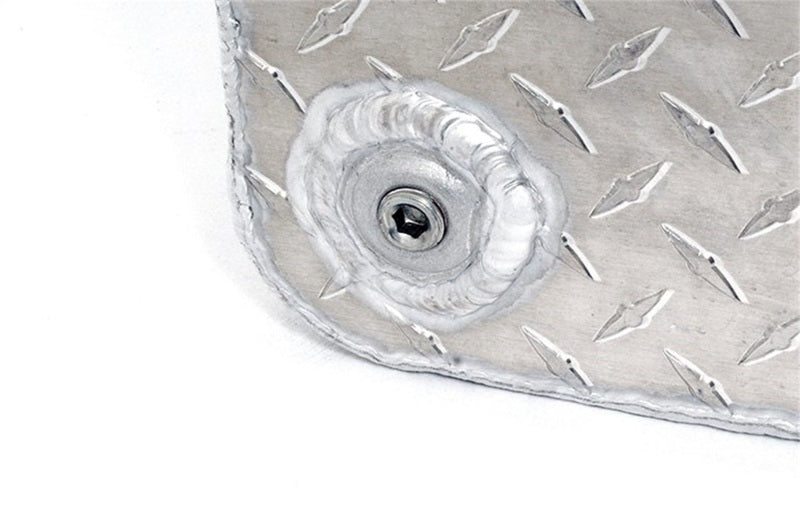 Dee Zee Universal Tanks - Wedge Rectangle Brite-Tread Aluminum