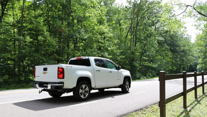 CORSA Performance Corsa 2017-22 Chevrolet Colorado 3.7L Extended Cab Sport Cat-Back System Single Rear Exit Black Tips