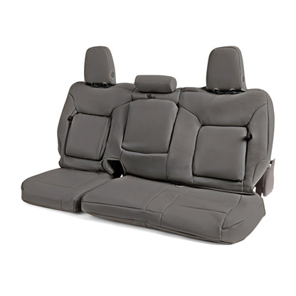 Covercraft 14-18 Chevrolet Silverado/GMC Leatherette PrecisionFit Second Row Seat Covers - Stone