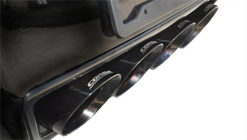 CORSA Performance Corsa 2014-2019 Corvette C7 Coupe 6.2L V8 AT/MT 2.75in Valve-Back Dual Rear Exit Black Sport Exhaust
