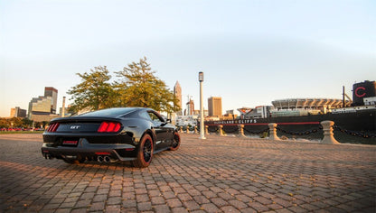 CORSA Performance Corsa 2015-2017 Ford Mustang GT 5.0 3in Axle Back Exhaust Polish Quad Tips (Sport)