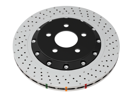 DBA 2021+ Toyota GR Yaris 5000 Series Drilled Front Brake Rotor