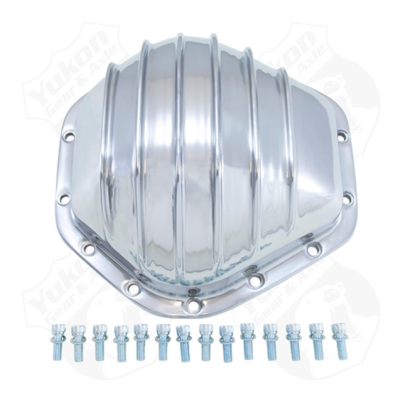 Yukon Gear & Axle Yukon Gear Polished Aluminum Cover For 10.5in GM 14 Bolt Truck