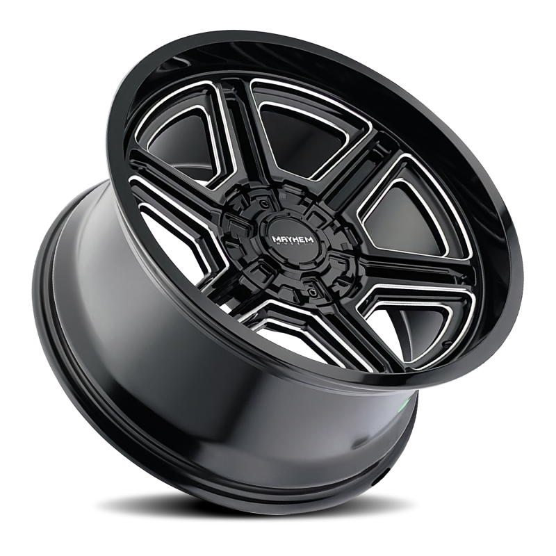 Mayhem 8117 Hermosa 20x10 / 8x170 BP / -25mm Offset / 125.2mm Hub Black/Milled Wheel