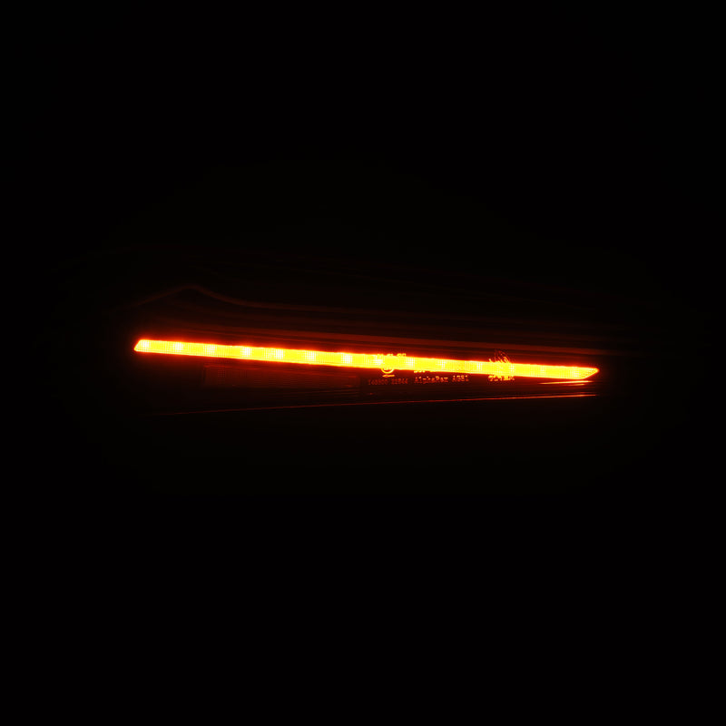 AlphaRex 20-24 Toyota Supra LUXX-Series Laser Style LED Tail Lights Black