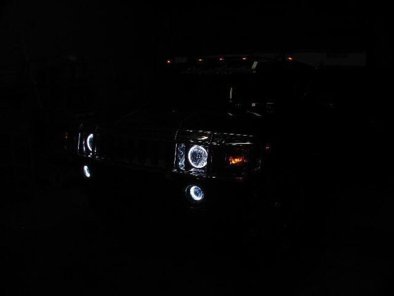 ORACLE Lighting Oracle Hummer H2 03-10 LED Fog Halo Kit - White
