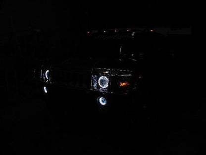 ORACLE Lighting Oracle 03-10 Hummer H2 LED Fog Light Halo Kit - Red