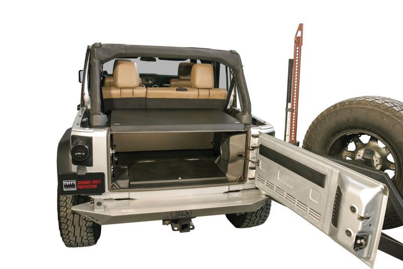 Tuffy Products Tuffy Jk 2011+ Deluxe Security Deck Enclosure- Black