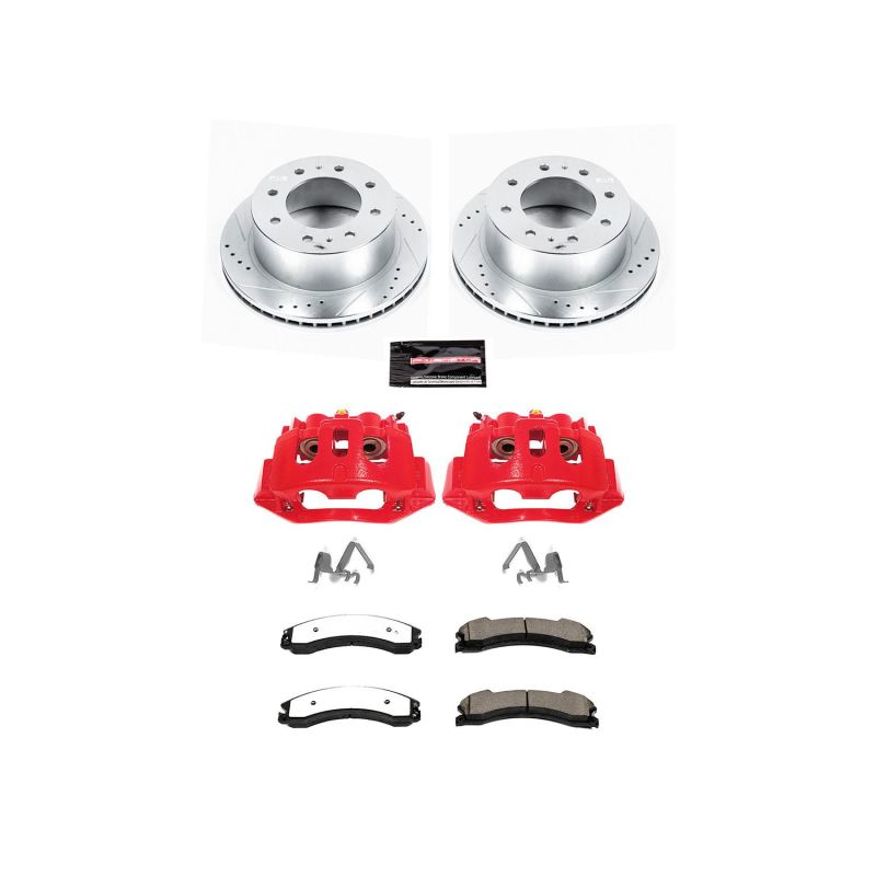 PowerStop Power Stop 15-19 Chevrolet Silverado 2500 HD Rear Z36 Truck & Tow Kit w/Cals