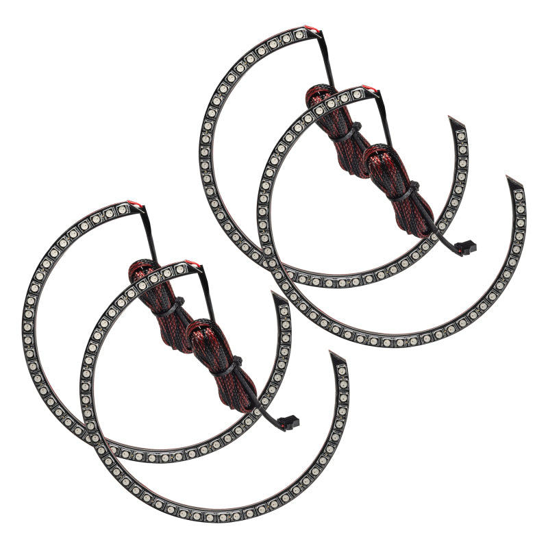 ORACLE Lighting Oracle 15-23 Dodge Challenger Dynamic Surface Mount Headlight Halo Kit -