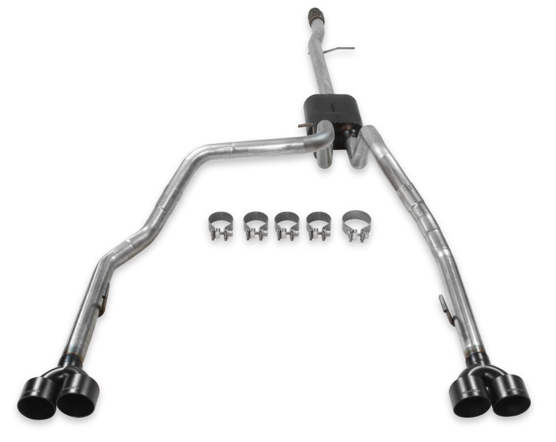 Flowmaster 19-25 GM 1500 5.3L American Thunder Cat-Back Exhaust System - Quad Tips